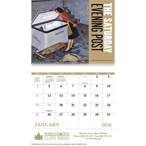Good Value™ The Saturday Evening Post - Spiral Calendar - Good Value™ The Saturday Evening Post - Spiral Calendar - Image 19 of 35