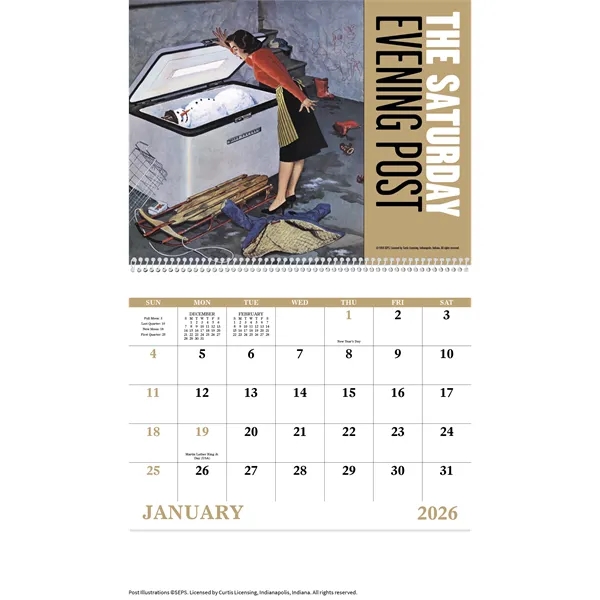 Good Value™ The Saturday Evening Post - Spiral Calendar - Good Value™ The Saturday Evening Post - Spiral Calendar - Image 21 of 35