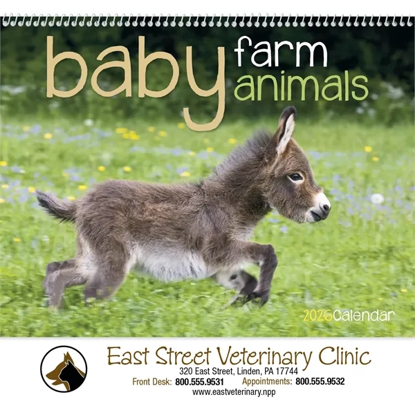 Good Value™ Baby Farm Animals - Spiral Calendar - Good Value™ Baby Farm Animals - Spiral Calendar - Image 9 of 29