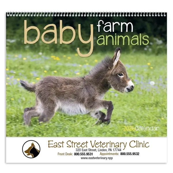 Good Value™ Baby Farm Animals - Spiral Calendar - Good Value™ Baby Farm Animals - Spiral Calendar - Image 10 of 29