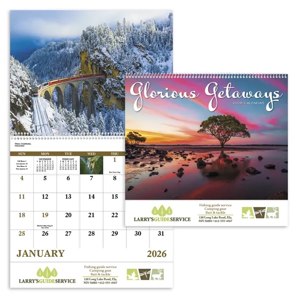 Good Value™ Glorious Getaways - Spiral Calendar - Good Value™ Glorious Getaways - Spiral Calendar - Image 11 of 35