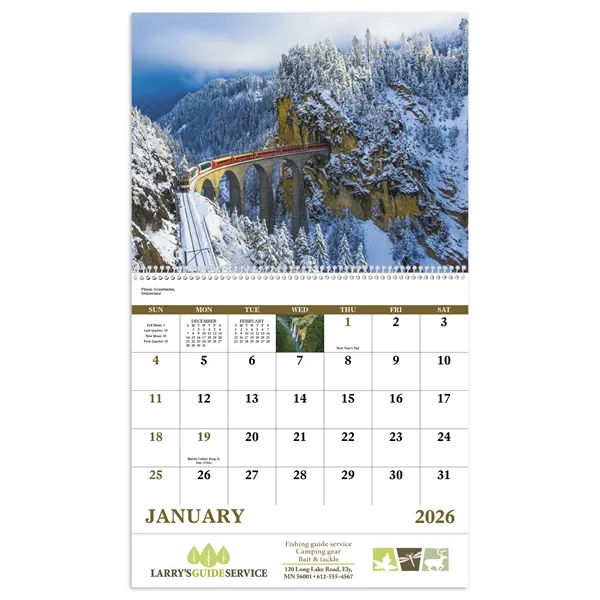 Good Value™ Glorious Getaways - Spiral Calendar - Good Value™ Glorious Getaways - Spiral Calendar - Image 20 of 35