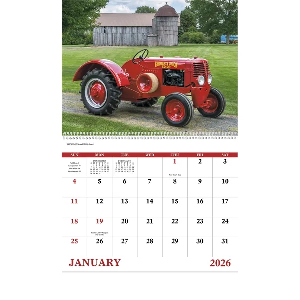 Good Value™ Classic Tractor - Spiral Calendar - Good Value™ Classic Tractor - Spiral Calendar - Image 17 of 31