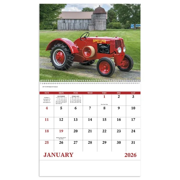 Good Value™ Classic Tractor - Spiral Calendar - Good Value™ Classic Tractor - Spiral Calendar - Image 18 of 31