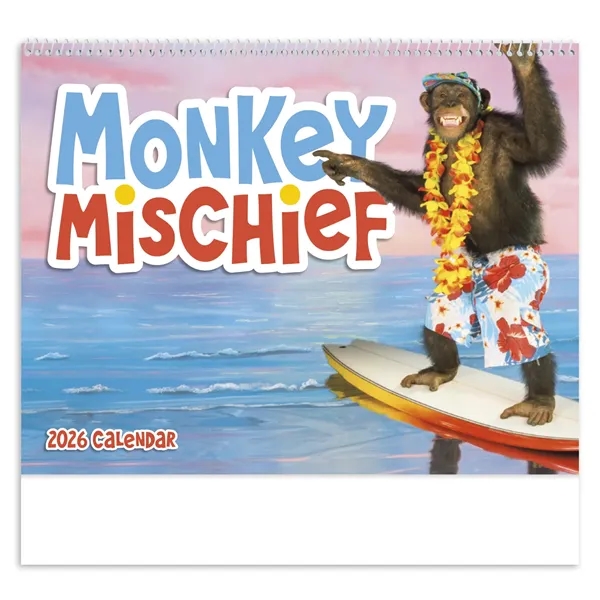 Good Value™ Monkey Mischief - Spiral Calendar - Good Value™ Monkey Mischief - Spiral Calendar - Image 13 of 30