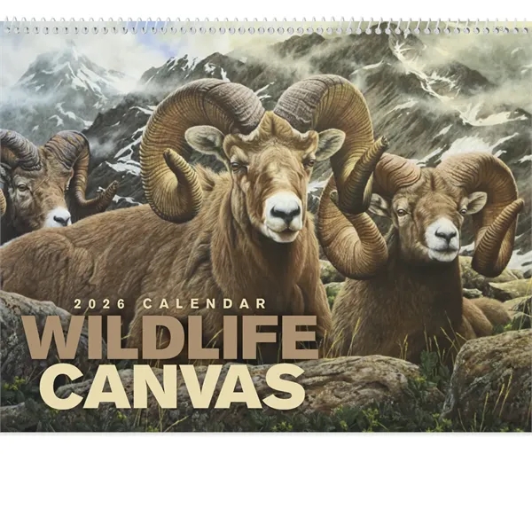Good Value™ Wildlife Canvas - Spiral Calendar - Good Value™ Wildlife Canvas - Spiral Calendar - Image 11 of 30
