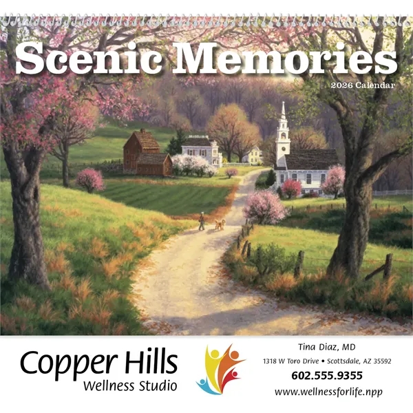 Good Value™ Scenic Memories - Spiral Calendar - Good Value™ Scenic Memories - Spiral Calendar - Image 9 of 30