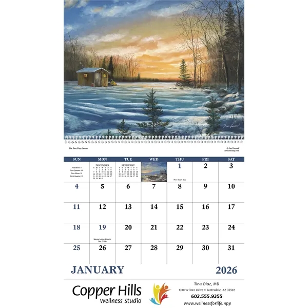 Good Value™ Scenic Memories - Spiral Calendar - Good Value™ Scenic Memories - Spiral Calendar - Image 14 of 30
