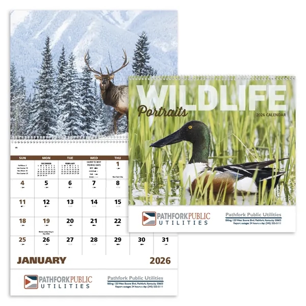 Good Value™ Wildlife Portraits - Spiral Calendar - Good Value™ Wildlife Portraits - Spiral Calendar - Image 5 of 31