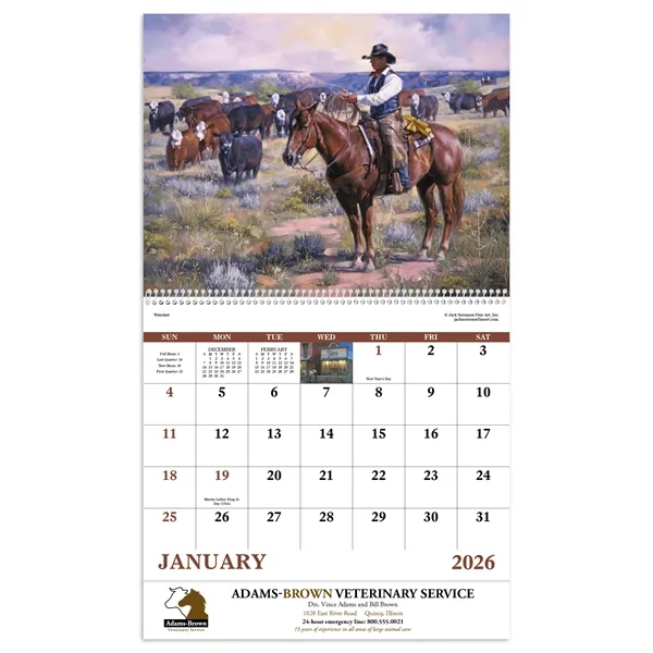 Good Value™ Western Frontier - Spiral Calendar - Good Value™ Western Frontier - Spiral Calendar - Image 16 of 31