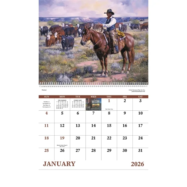 Good Value™ Western Frontier - Spiral Calendar - Good Value™ Western Frontier - Spiral Calendar - Image 17 of 31