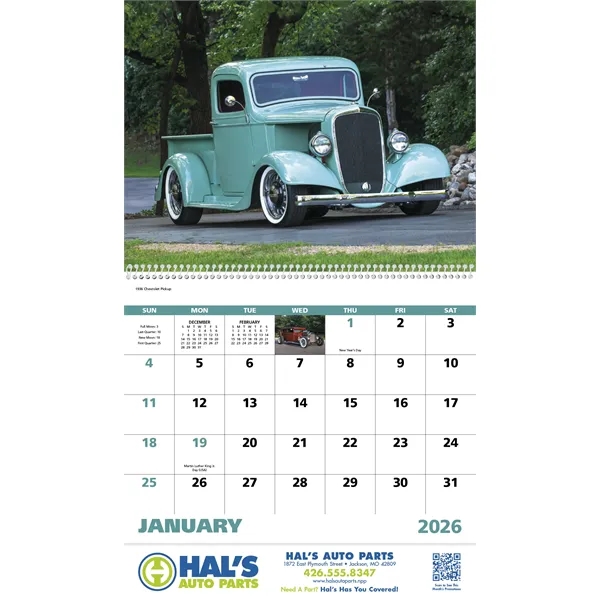 Good Value™ Street Rods - Spiral Calendar - Good Value™ Street Rods - Spiral Calendar - Image 15 of 31