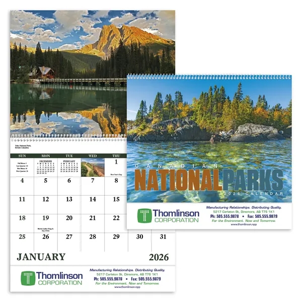 Good Value™ Canadian National Parks - Spiral Calendar - Good Value™ Canadian National Parks - Spiral Calendar - Image 5 of 30