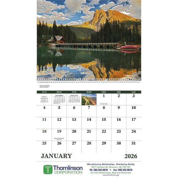 Good Value™ Canadian National Parks - Spiral Calendar - Good Value™ Canadian National Parks - Spiral Calendar - Image 14 of 30