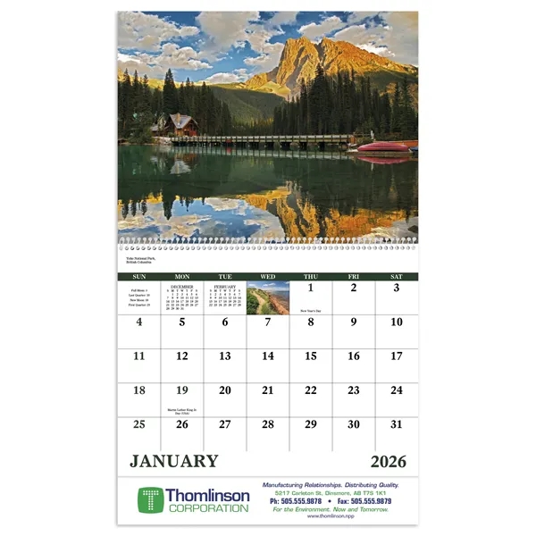 Good Value™ Canadian National Parks - Spiral Calendar - Good Value™ Canadian National Parks - Spiral Calendar - Image 15 of 30