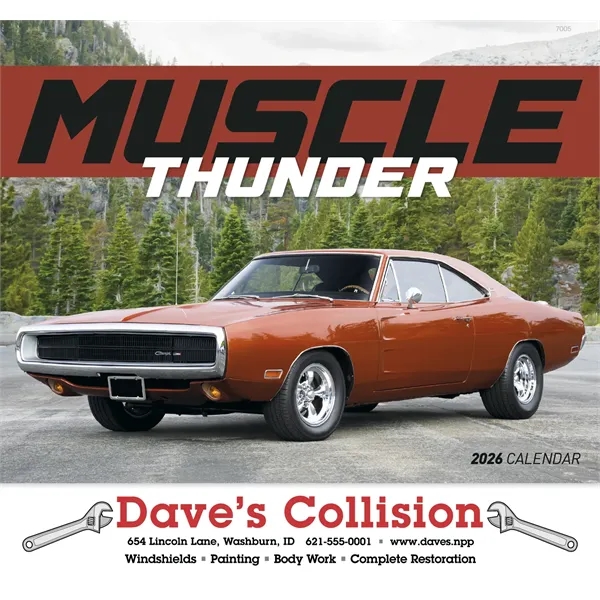 Good Value™ Muscle Thunder - Stapled Calendar - Good Value™ Muscle Thunder - Stapled Calendar - Image 11 of 31