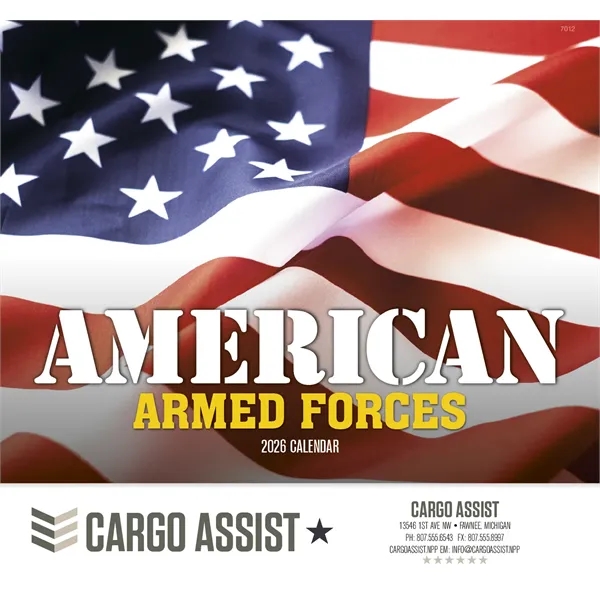 Good Value™ American Armed Forces - Stapled Calendar - Good Value™ American Armed Forces - Stapled Calendar - Image 11 of 31