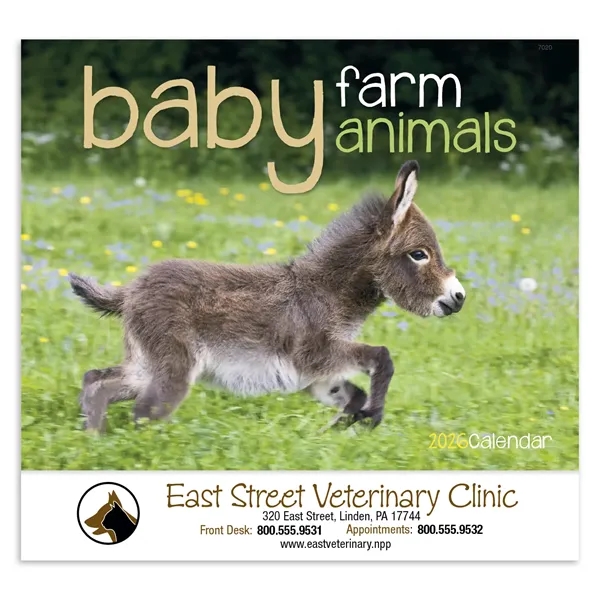Good Value™ Baby Farm Animals - Stapled Calendar - Good Value™ Baby Farm Animals - Stapled Calendar - Image 11 of 31