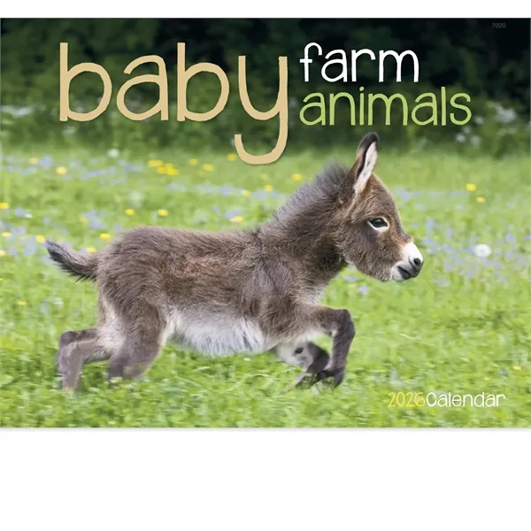 Good Value™ Baby Farm Animals - Stapled Calendar - Good Value™ Baby Farm Animals - Stapled Calendar - Image 12 of 31