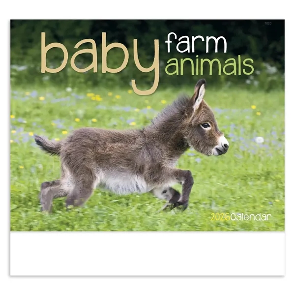 Good Value™ Baby Farm Animals - Stapled Calendar - Good Value™ Baby Farm Animals - Stapled Calendar - Image 13 of 31