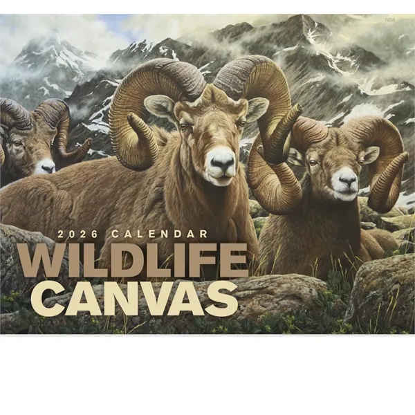 Good Value™ Wildlife Canvas - Stapled Calendar - Good Value™ Wildlife Canvas - Stapled Calendar - Image 12 of 31