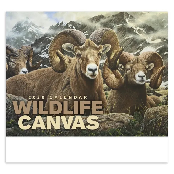 Good Value™ Wildlife Canvas - Stapled Calendar - Good Value™ Wildlife Canvas - Stapled Calendar - Image 13 of 31