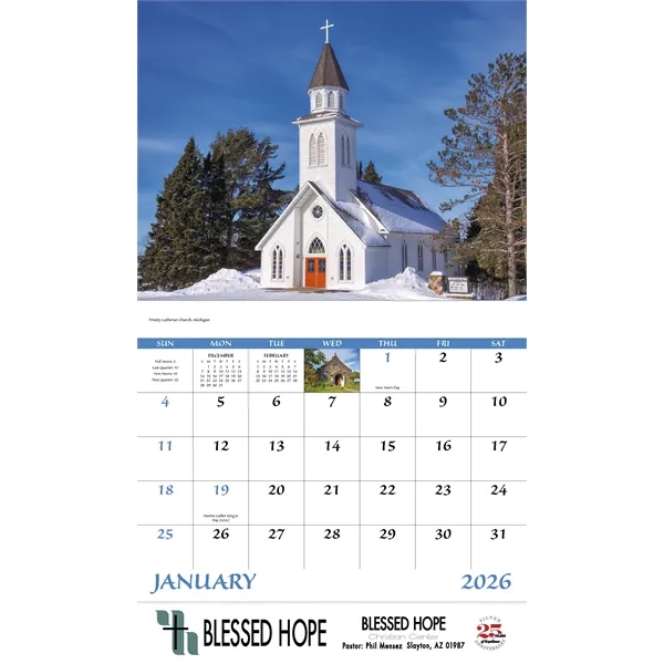 Good Value™ Scenic Churches - Stapled Calendar - Good Value™ Scenic Churches - Stapled Calendar - Image 15 of 31