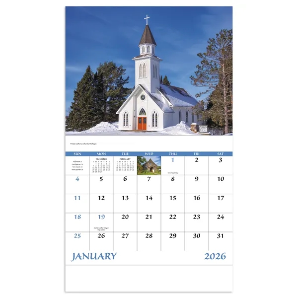 Good Value™ Scenic Churches - Stapled Calendar - Good Value™ Scenic Churches - Stapled Calendar - Image 18 of 31