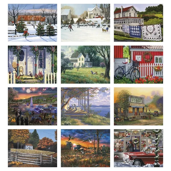 Good Value™ Scenic Memories - Stapled Calendar - Good Value™ Scenic Memories - Stapled Calendar - Image 4 of 31