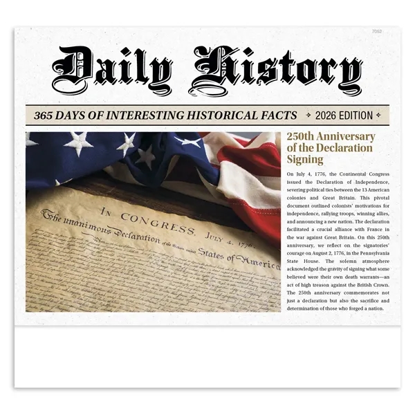 Good Value™ Daily History - Stapled Calendar - Good Value™ Daily History - Stapled Calendar - Image 13 of 31