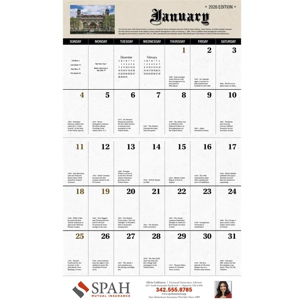 Good Value™ Daily History - Stapled Calendar - Good Value™ Daily History - Stapled Calendar - Image 15 of 31