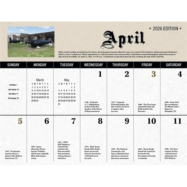 Good Value™ Daily History - Stapled Calendar - Good Value™ Daily History - Stapled Calendar - Image 23 of 31