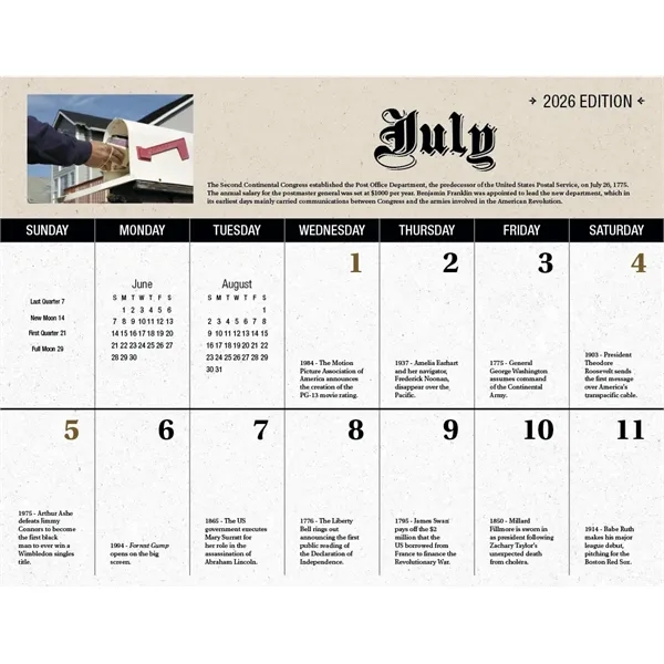 Good Value™ Daily History - Stapled Calendar - Good Value™ Daily History - Stapled Calendar - Image 26 of 31