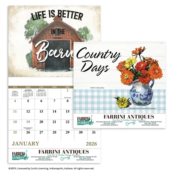 Good Value™ Country Days - Stapled Calendar - Good Value™ Country Days - Stapled Calendar - Image 5 of 31