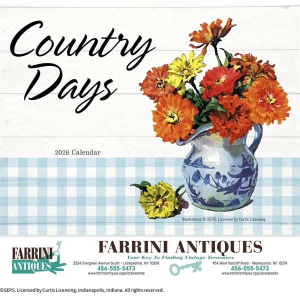 Good Value™ Country Days - Stapled Calendar - Good Value™ Country Days - Stapled Calendar - Image 10 of 31