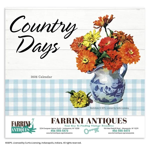 Good Value™ Country Days - Stapled Calendar - Good Value™ Country Days - Stapled Calendar - Image 11 of 31