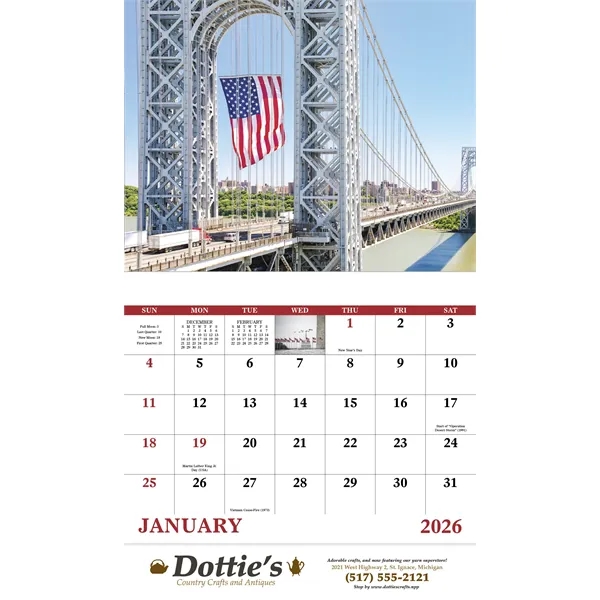 Good Value™ Celebrate America - Stapled Calendar - Good Value™ Celebrate America - Stapled Calendar - Image 14 of 30
