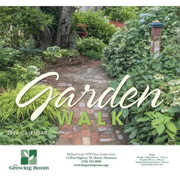 Good Value™ Garden Walk - Stapled Calendar - Good Value™ Garden Walk - Stapled Calendar - Image 10 of 31