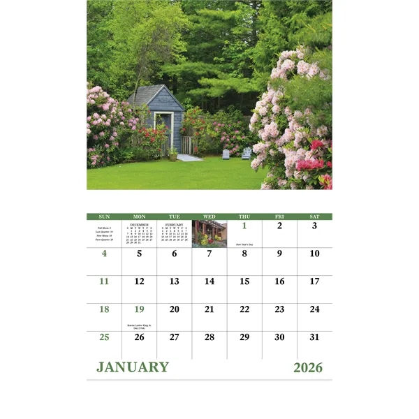 Good Value™ Garden Walk - Stapled Calendar - Good Value™ Garden Walk - Stapled Calendar - Image 17 of 31