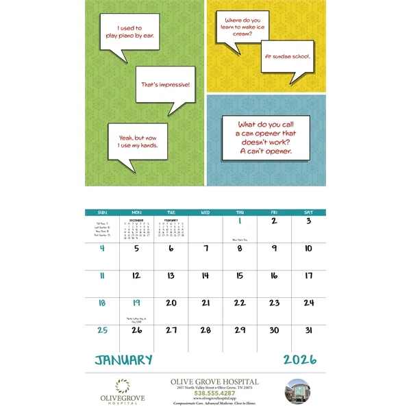 Good Value™ Dad Jokes - Stapled Calendar - Good Value™ Dad Jokes - Stapled Calendar - Image 14 of 30