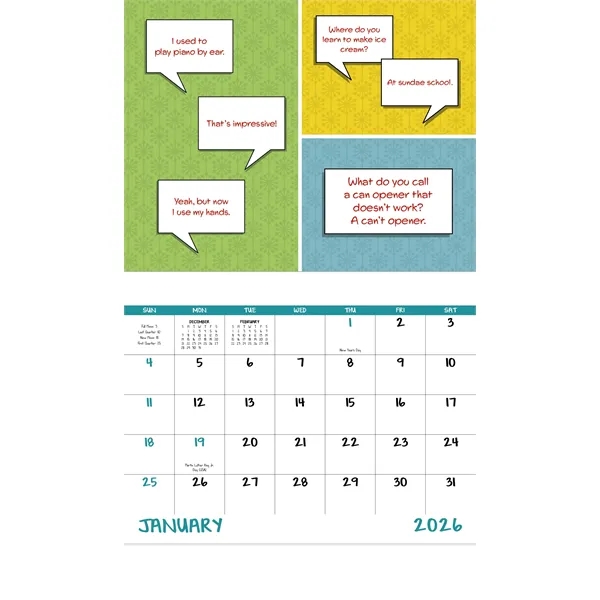 Good Value™ Dad Jokes - Stapled Calendar - Good Value™ Dad Jokes - Stapled Calendar - Image 16 of 30