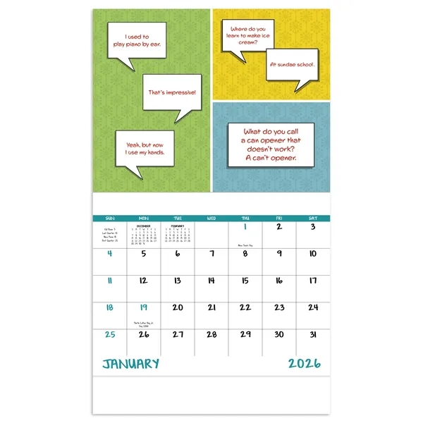 Good Value™ Dad Jokes - Stapled Calendar - Good Value™ Dad Jokes - Stapled Calendar - Image 17 of 30
