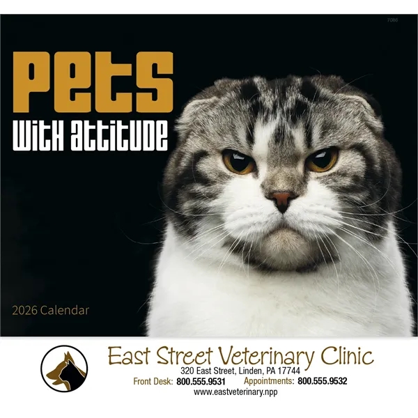 Good Value™ Pets with Attitude - Stapled Calendar - Good Value™ Pets with Attitude - Stapled Calendar - Image 11 of 31