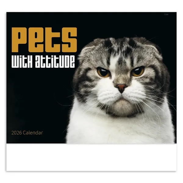 Good Value™ Pets with Attitude - Stapled Calendar - Good Value™ Pets with Attitude - Stapled Calendar - Image 14 of 31
