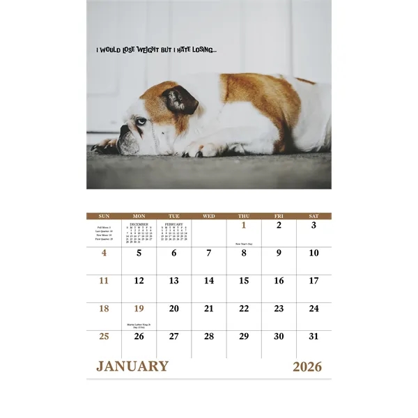 Good Value™ Pets with Attitude - Stapled Calendar - Good Value™ Pets with Attitude - Stapled Calendar - Image 17 of 31