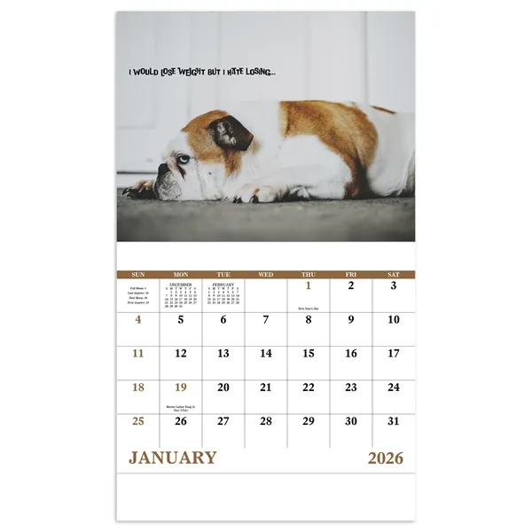 Good Value™ Pets with Attitude - Stapled Calendar - Good Value™ Pets with Attitude - Stapled Calendar - Image 18 of 31