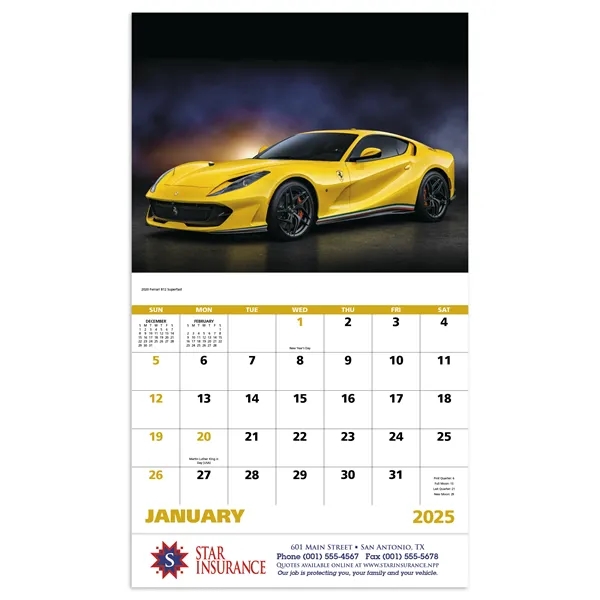 Good Value™ Exotic Sports Cars - Stapled Calendar - Good Value™ Exotic Sports Cars - Stapled Calendar - Image 2 of 31