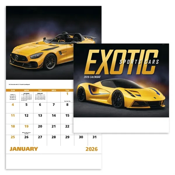 Good Value™ Exotic Sports Cars - Stapled Calendar - Good Value™ Exotic Sports Cars - Stapled Calendar - Image 11 of 31