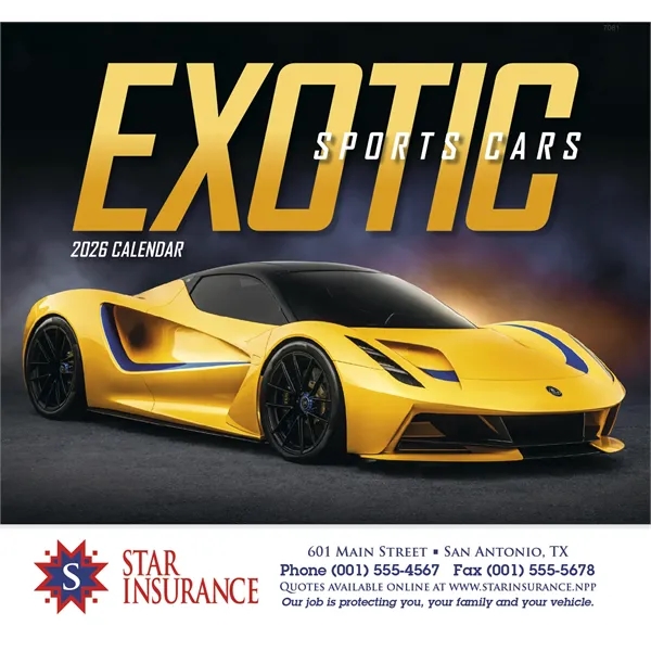 Good Value™ Exotic Sports Cars - Stapled Calendar - Good Value™ Exotic Sports Cars - Stapled Calendar - Image 12 of 31