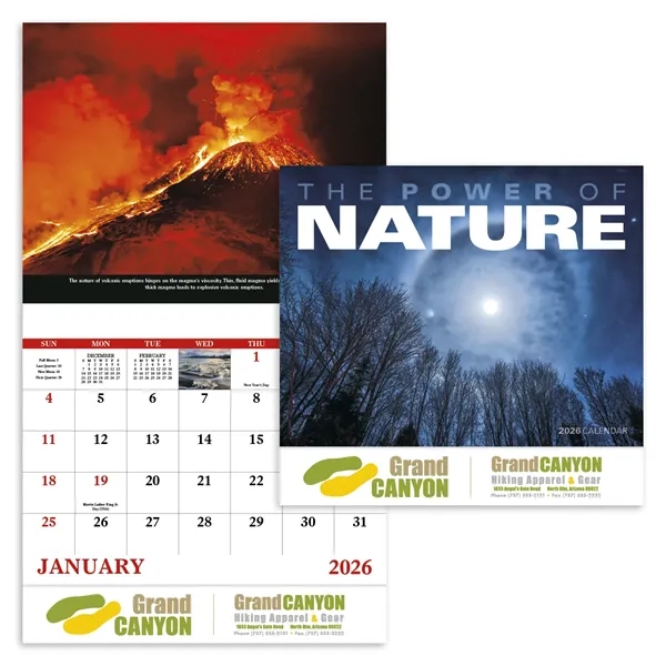 Good Value™ The Power of Nature - Stapled Calendar - Good Value™ The Power of Nature - Stapled Calendar - Image 7 of 31